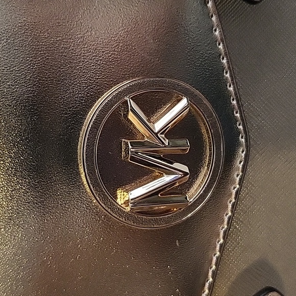 NWT MICHAEL KORS PALE GOLD CARMEN SATCHEL - Picture 4 of 14